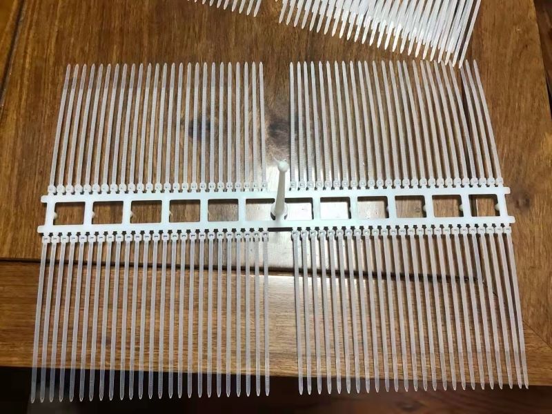 Cable tie mold