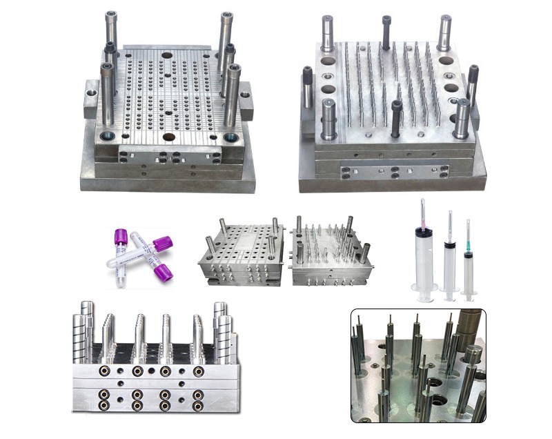 syringe mold thin wall injection molding medical product mold