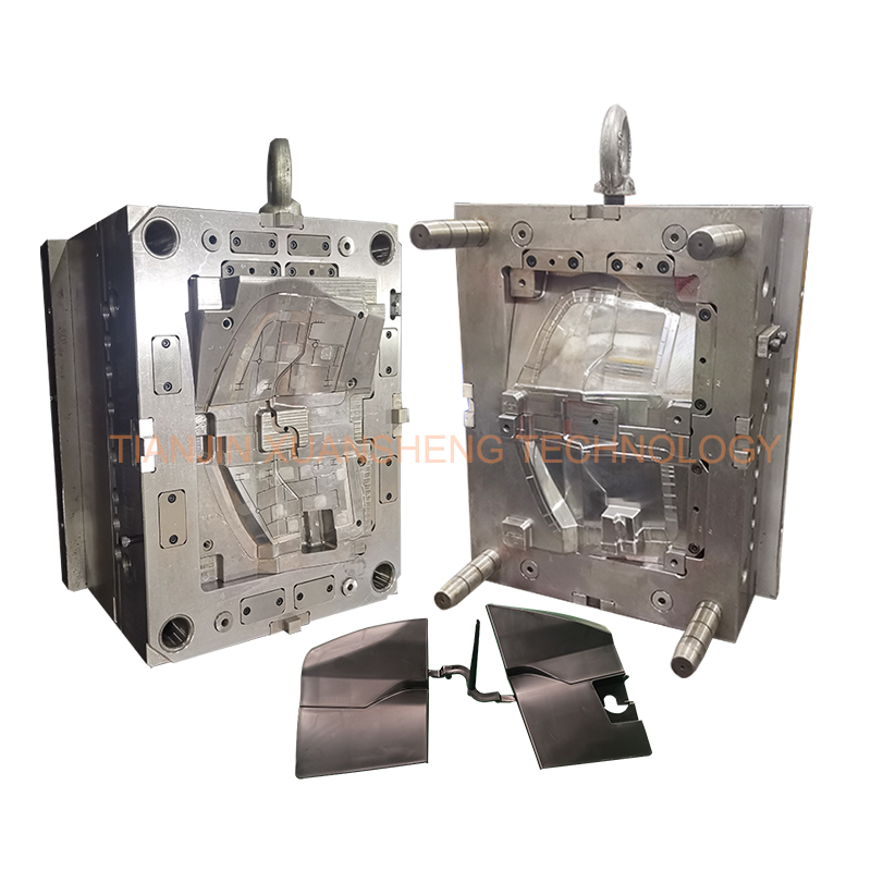 Instrument panel interior panel automotive injection molding plastics