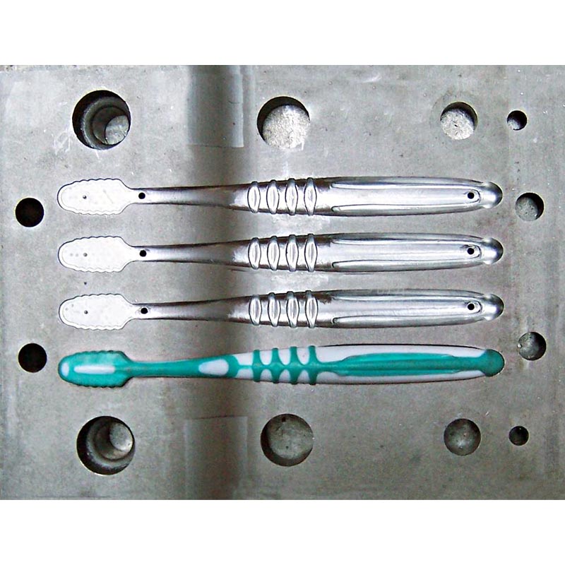 2k molding toothbrush mold double shot injection molding